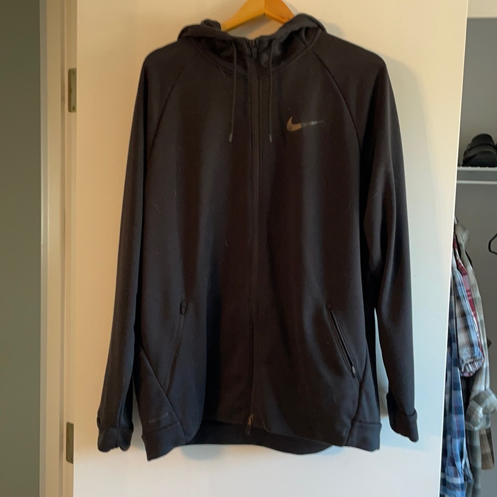 Nike zip up sweatshirt
